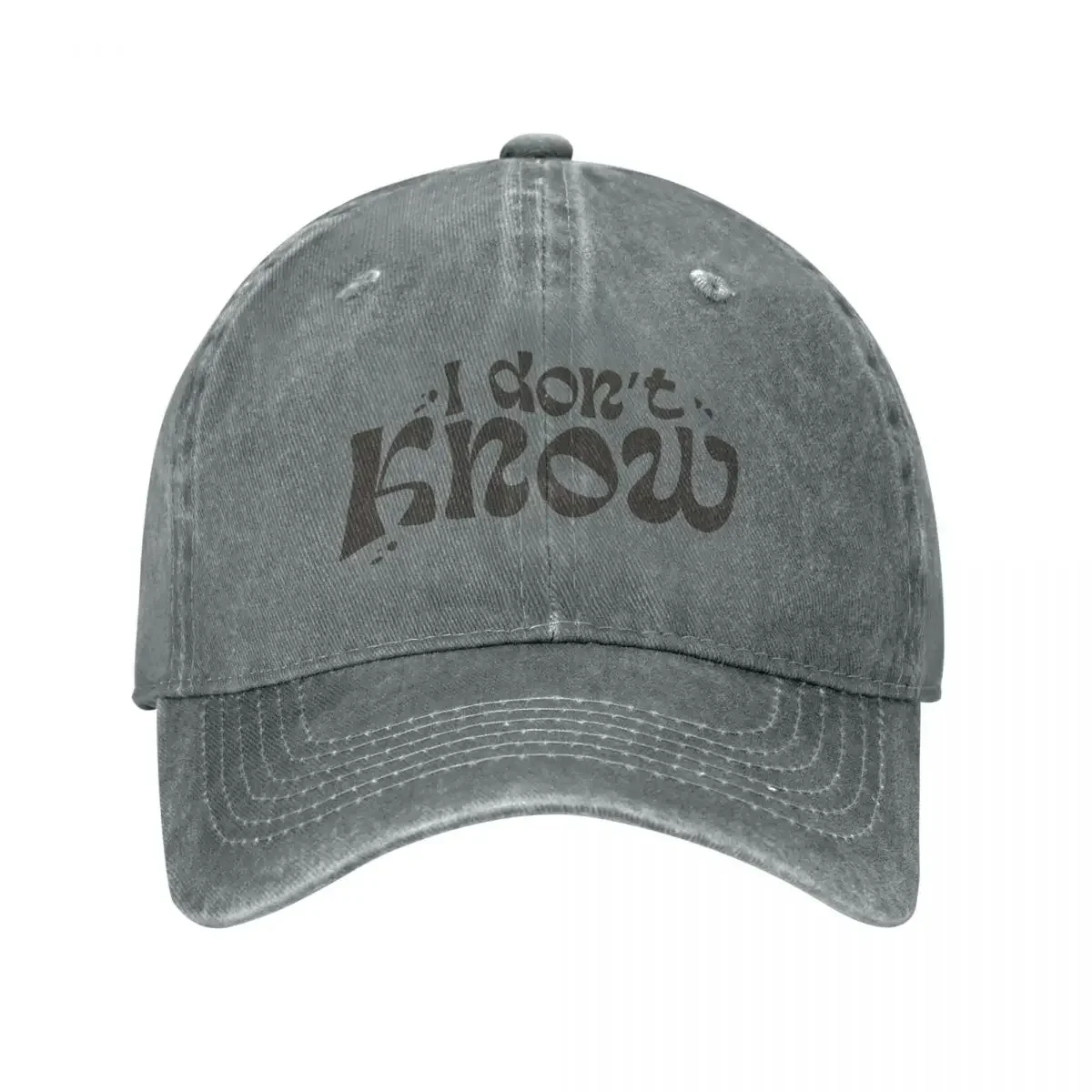 

2023 New I Don't KnowCap Cowboy Hat Hip Hop Mountaineering Beach Outing Luxury Brand Men Hats Women's