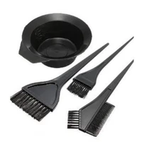 4pcsset hair dye color brush bowl set dye mixer hair tint dying coloring applicator hairdressing styling accessories
