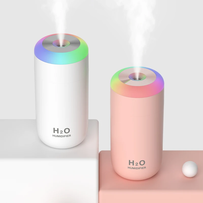 

Colorful Cup USB Air Humidifier For Home Ultrasonic Car Mist Maker with Colorful Night Lamps Mini Office Air Purifier