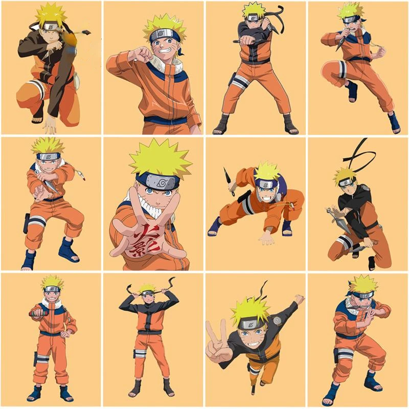 Набор для вышивки алмазной вышивкой Наруто |