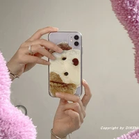korean ins cute puppy case for iphone1313pro1211promaxxrxsmax8plus mobile phone case soft cover