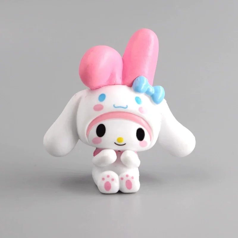 Фото Набор из 5 милых аниме-патчей с персонажами Pachacco, My Melody, Cinnamoroll: декоративные нашивки для рукоделия, подарок на день рождения №4