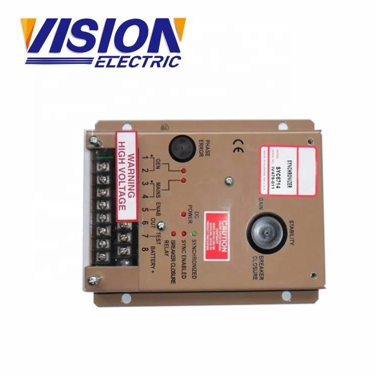 Панель Syc6714 может заменить для синхронизации генератора SYC6716 на Syc 6714