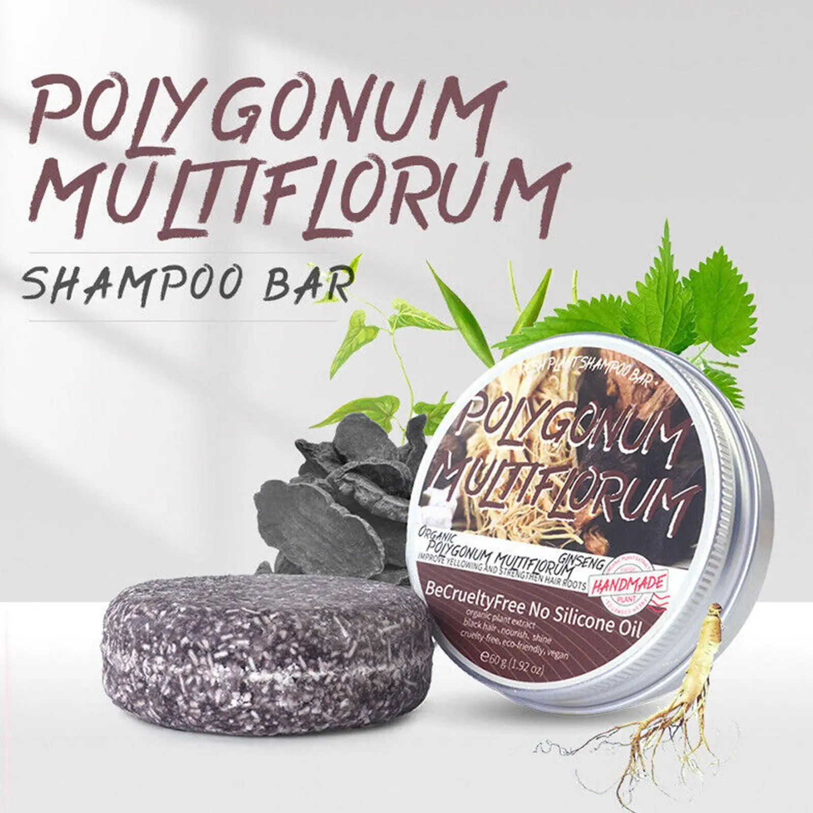 

Handmade/ginger Hair Shampoo Soap Eco-Friendly Shampoo Bar Natural Refreshing Oil-control Soap Bar For Women Hair Care