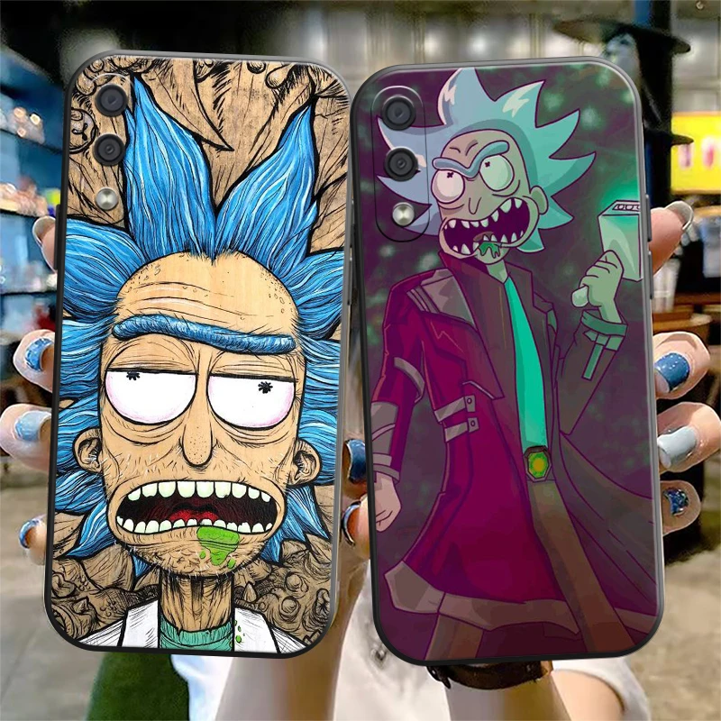 

Funny Carton Rick And Morty US Phone Case For Samsung Galaxy A31 A31 5G A32 4G 5G A51 4G 5G A52 4G 5G A71 4G 5G A72 4G 5G Cover