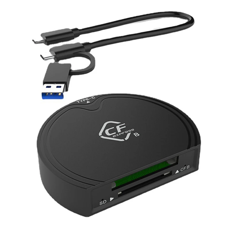 

Кардридер Cfexpress Type B/SD, usb 3,2 Gen 2, высокая скорость, 10 Гбит/с
