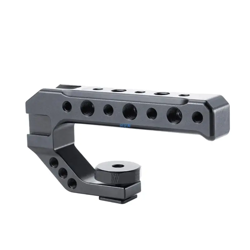 

Top Handle with Cold Shoe DSLR Camera Rig 1/4" 3/8" Handle Cage Handle For DSLR Good