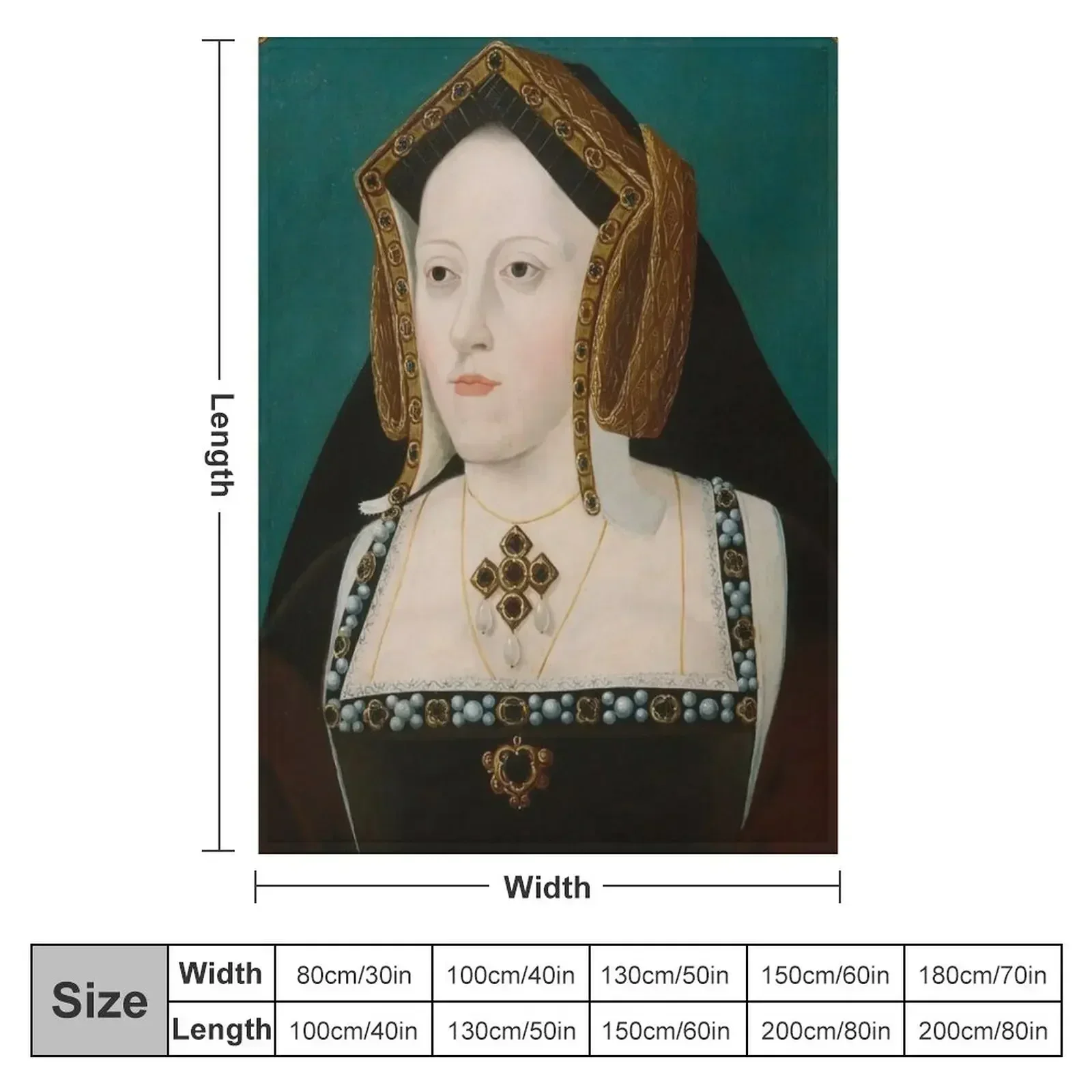 Винтажное плед Catherine of Aragon