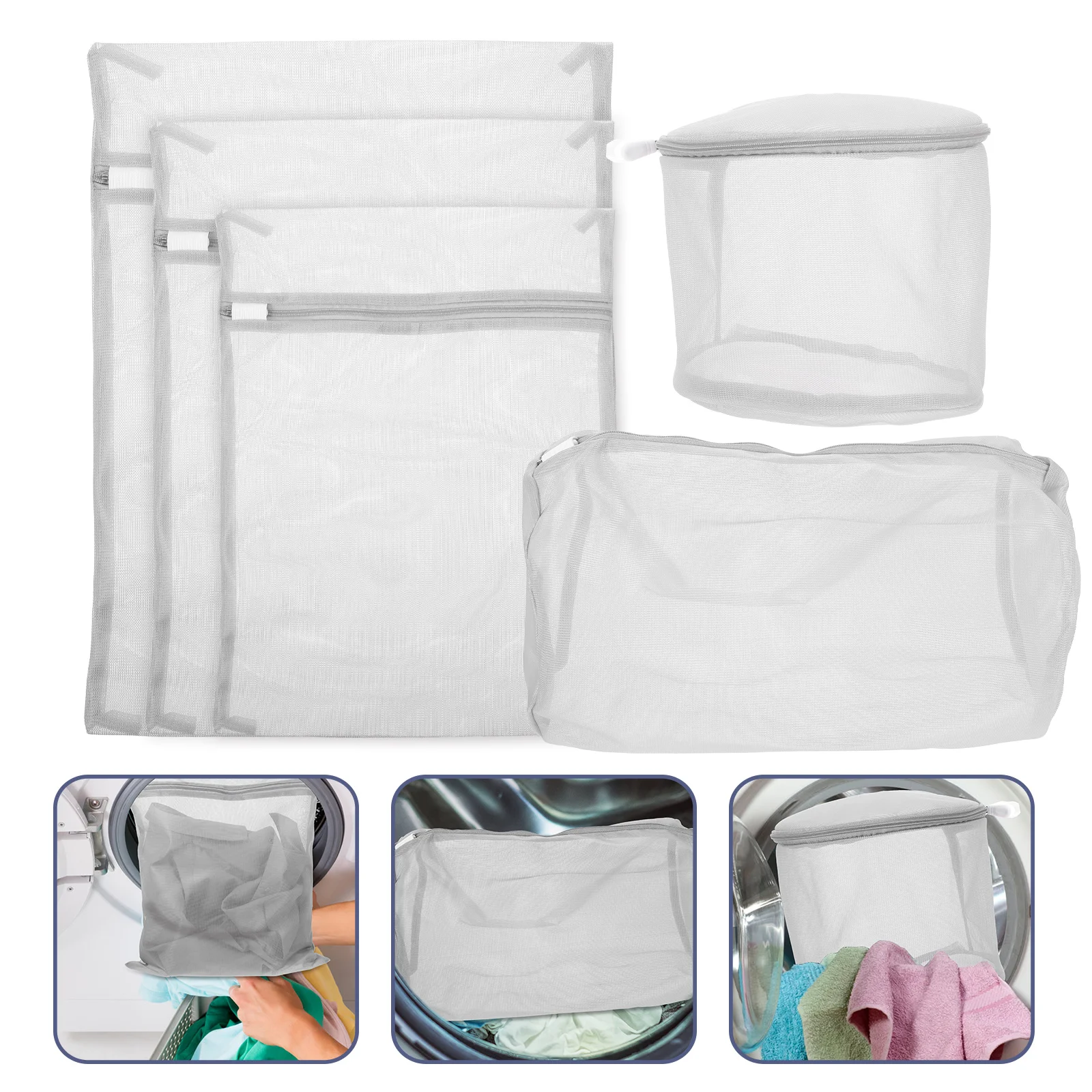 

Laundrymeshfor Washing Machine Wash Net Delicates Shoebag、 Clothtravel Large Zipper Garment