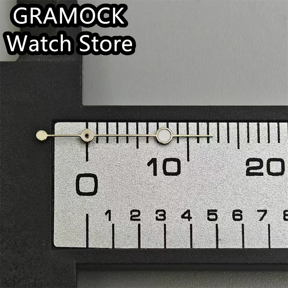 Стрелки часов GRAMOCK Серебряные стрелки Зеленый Синий Светящийся механизм 3135