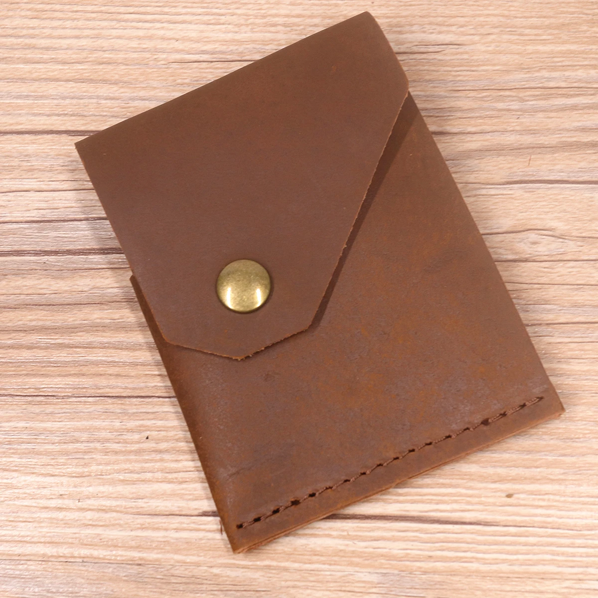 Мужской кожаный кошелек с отделением для кредитных карт из натуральной кожи