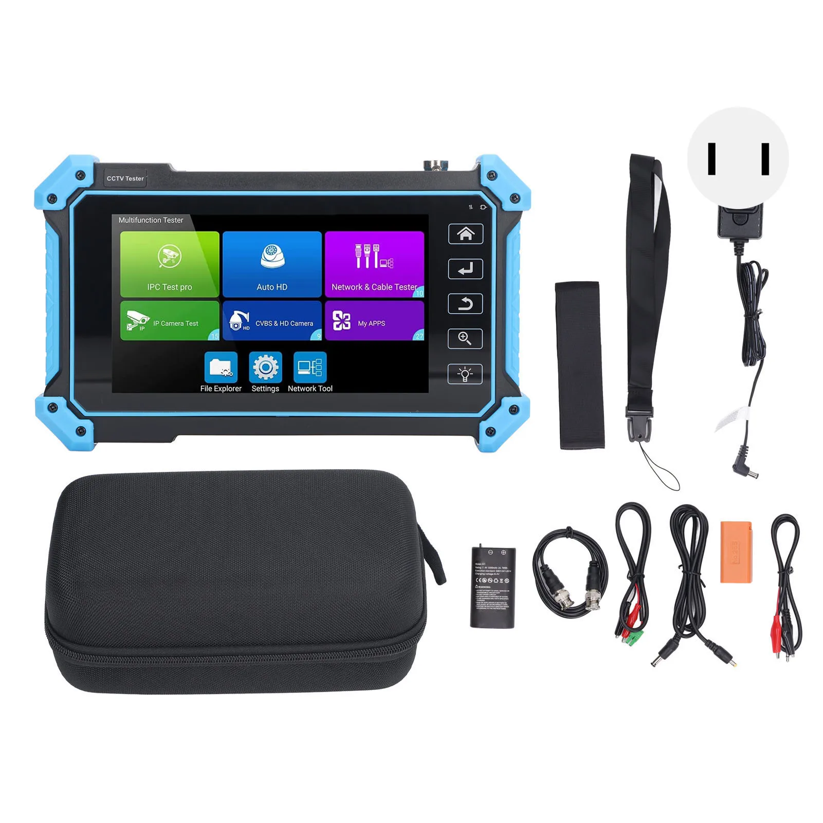 IP-камера тестер безопасности CCTV коаксиальный монитор сетевой инструмент высокой