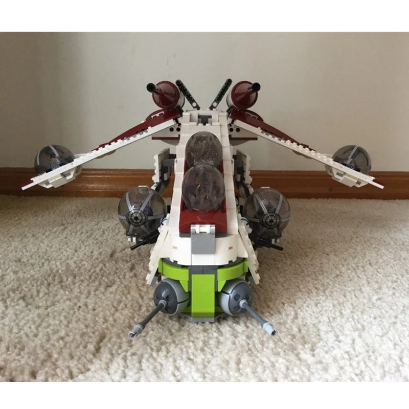 05041 auf Spielzeug Republik Gunship Set Kompatibel Mit Schiff Fr Kinder Pezioneische Blcke Geschenk Junge блоки космических войн