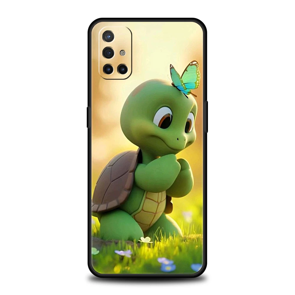 Мультяшная черепаха для Oneplus 11 10T Nord N100 N10 10 7 8 9 9R 7T 8T N200 CE 2 9RT Pro