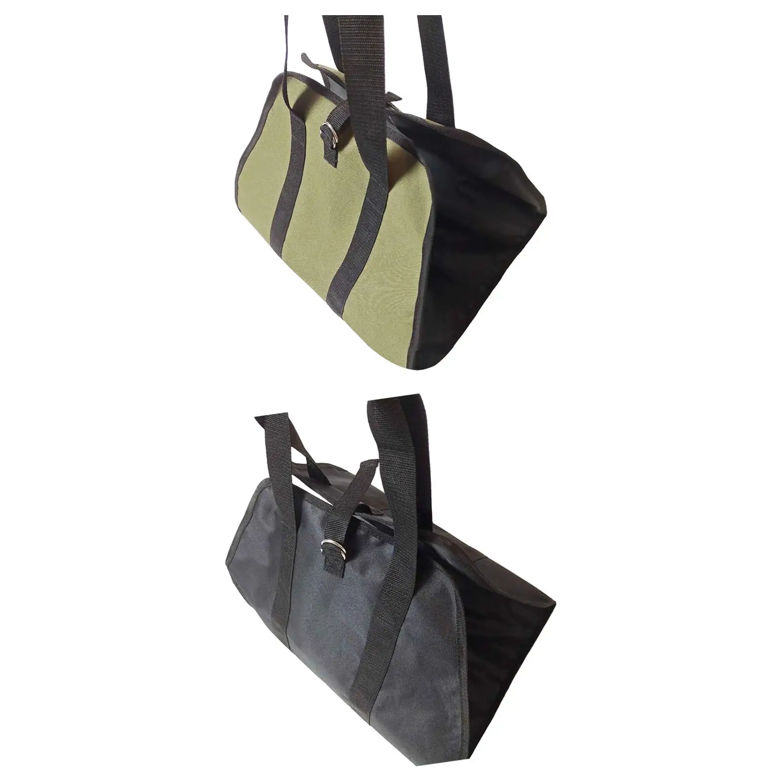 

Firewood Carrier Wooden Carry Bag Portable Oxford Fabric Adjustable Strap Log