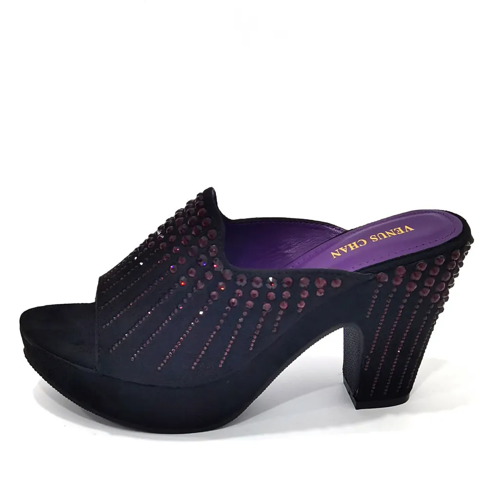 Designer Shoes Women Luxury 2022 Elegant Crystal Women Shoes Italian Women Wedding with Rhinestone Nigerian Party Wedding Pumps