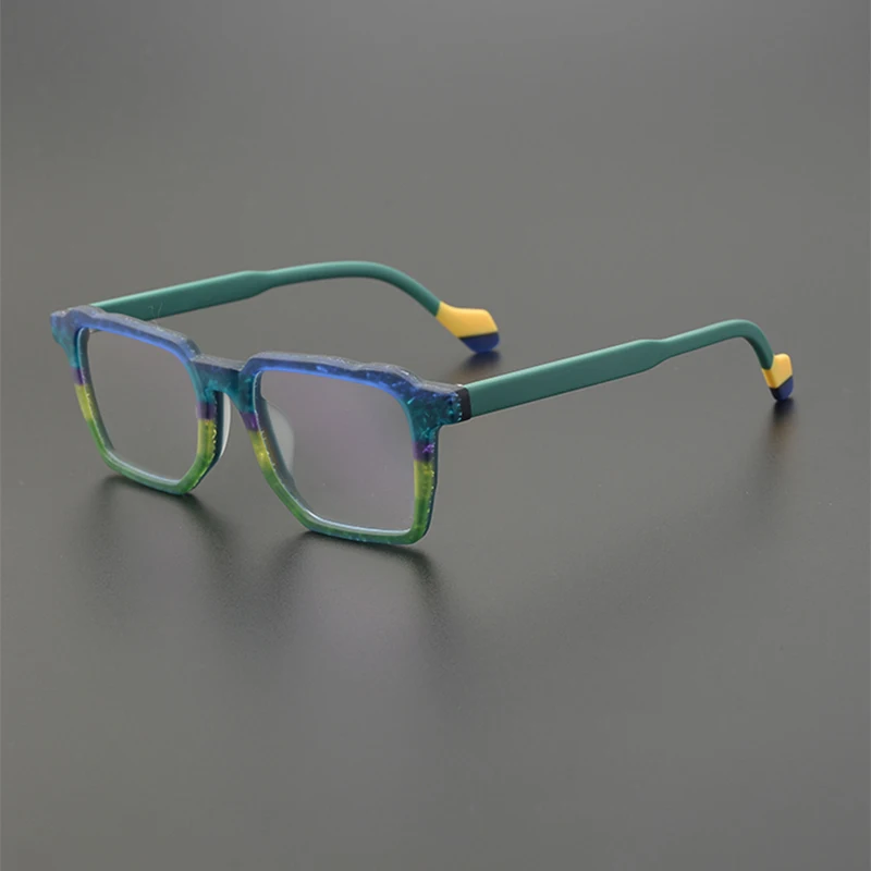 Дизайнерская нишевая модель квадратная оправа мужские и женские матовые очки с