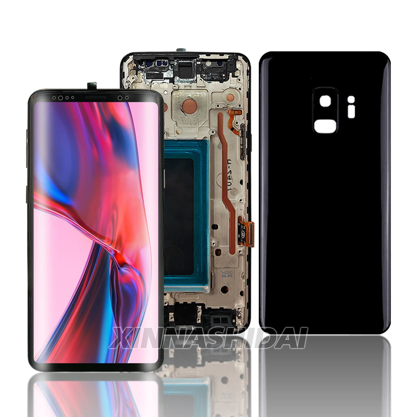 Высококачественный TFT ЖК-дисплей Для Samsung Galaxy S9 G960 G9600 G960F С Запасной Частью Рамки