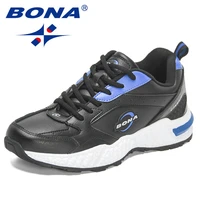 bona 2022 new designerstrailing runing shoes for men anti slip walking shoes light weight sneakers man jogging shoes mansculino