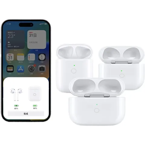 Сменный чехол для беспроводной зарядки Airpods 1/2 3 4Bluetooth-совместимого зарядного устройства, аксессуары для наушников Apple Pro 1 2