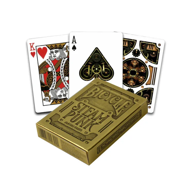 Card playing theory11 bicycle gold Steampunk |