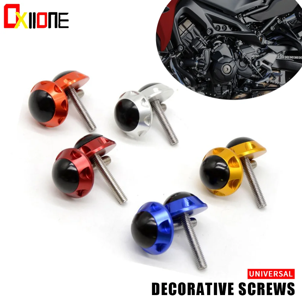 

CNC Aluminum Motorcycle Modification Decoration Screw For APRILIA RS RS4 RSV 4 SHIVER TUAREG TUONO DOESODURO Accessories