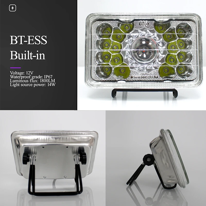 

Headlights Super Bright Led Electric Tram Strong Light Motorcycle Front Lamp Bulb External 12v 18 Beads Universal Modification