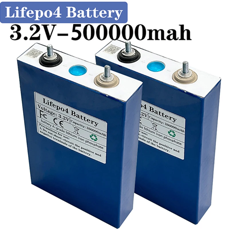 

3.2v1050000mah Lifepo4 New Battery A-grade Lithium Iron Phosphate Suitable for 12V Camper Golf Off Road Solar Wind Power Yachts