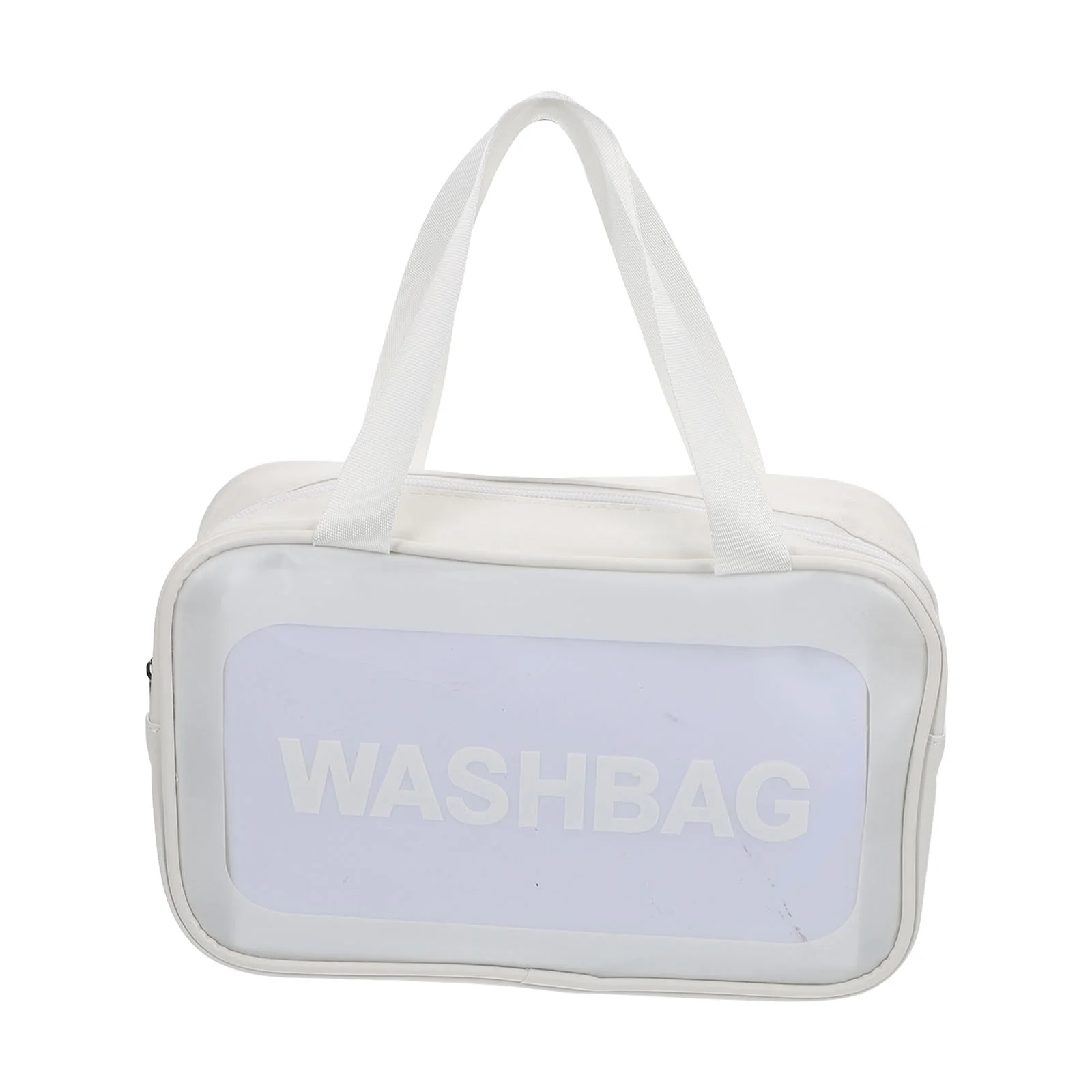 

Cosmetics Organizer Handheld Bath Frosted Storage