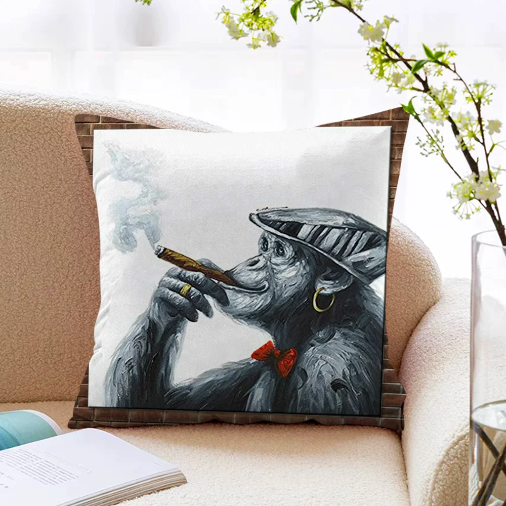 Декоративная Наволочка Gorilla С Наушниками 45x45 См