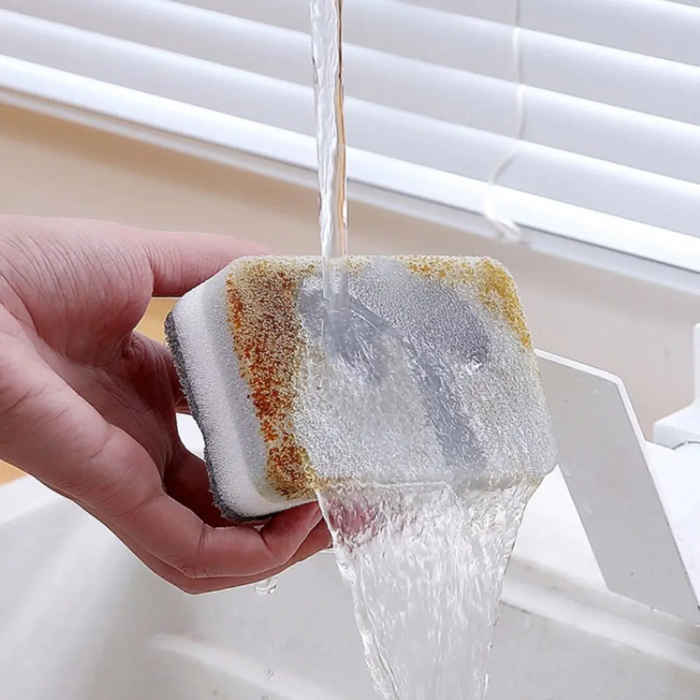 

Кухонные принадлежности высокой плотности, чистящая щетка для кейтеринга, губка, чистящие прокладки для посуды, ткань для мытья посуды, дву...