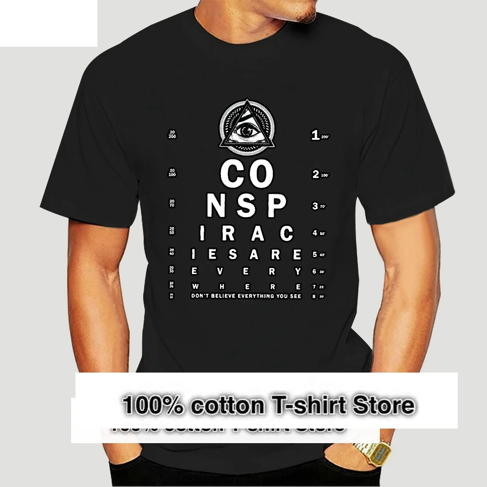 

Shane Dawson All-Seeing Eye Chart Conspiracy T-Shirt Size S-6XL-2054A