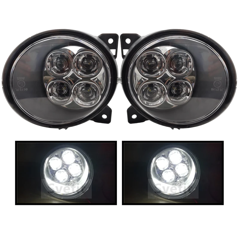 

24V LED For Scania Fog Lights G440 G450 P410 Front Pilot Accessories Parts OEM 1931614 1931613