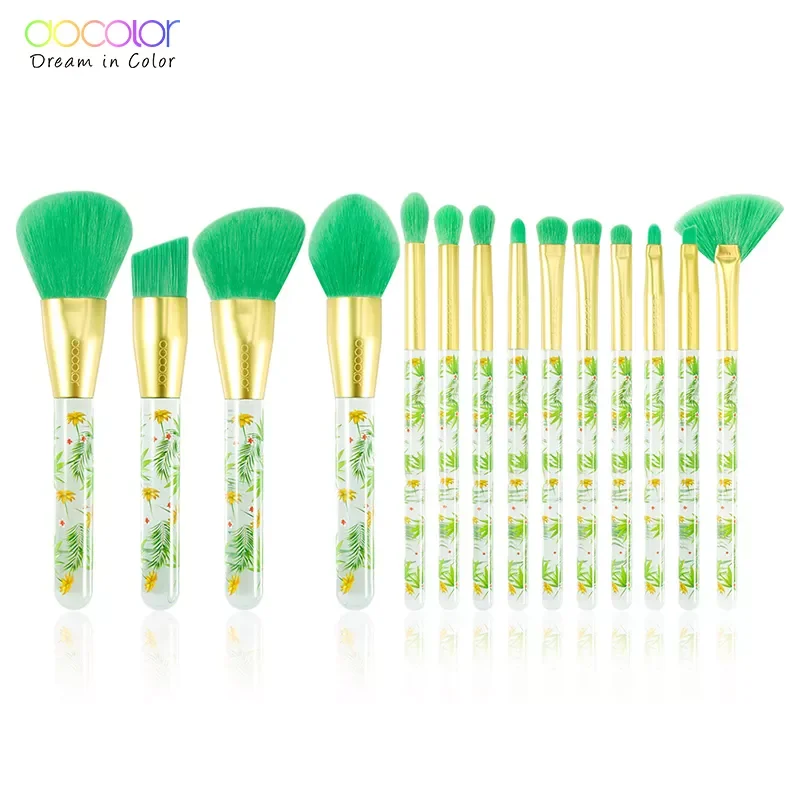 

NEW2023 14Pcs Makeup brushes set Beauty Foundation Powder Eyeshadow Make up Brush Synthetic Hair Cosmetics Make Up Brush Tool