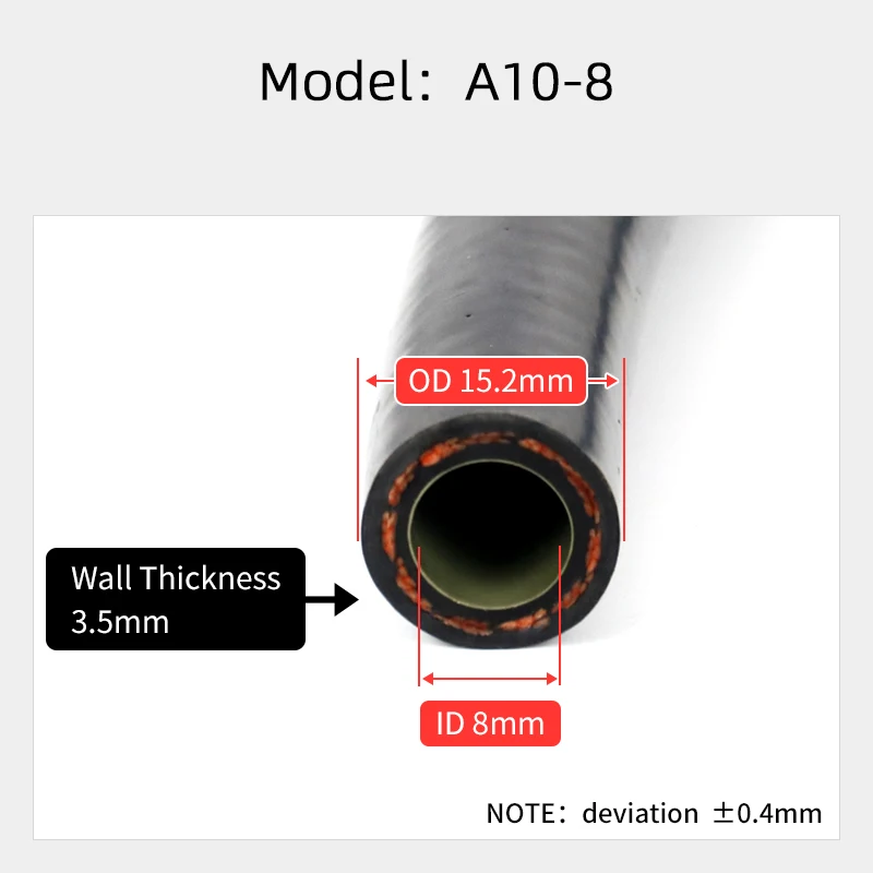 

Автомобильный шланг для кондиционирования воздуха, 50 метров, #6(5/16 дюйма)