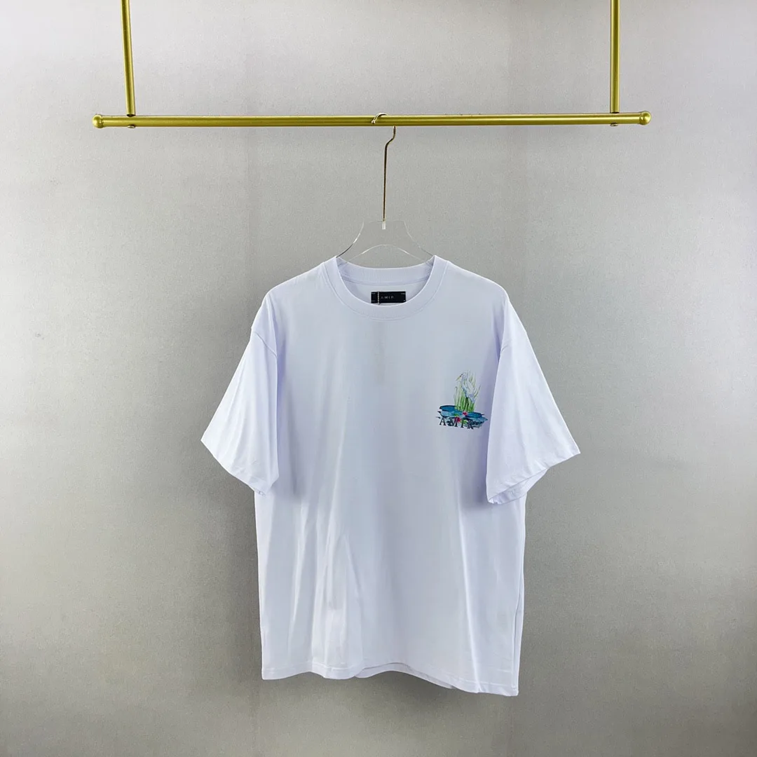 

Summer T-shirt Crane Print Amr T-shirt High Quality Cotton O-neck T shirt Men Women Fashion Streetwear Top Tees