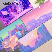 maiyaca anime moon landscape funny large sizes diy custom mouse pad mat size for csgo game player desktop pc computer laptop