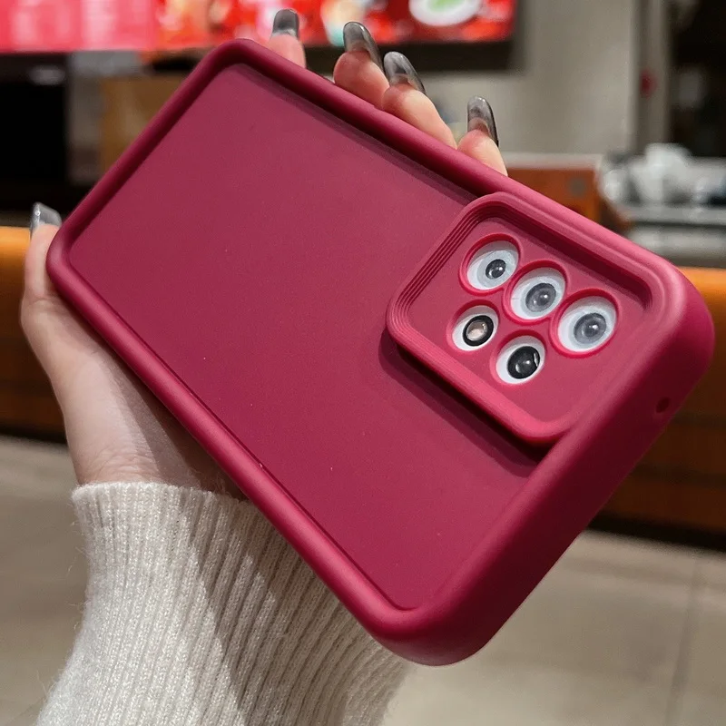 Противоударный чехол для телефона Samsung S24 S23 S22 S21 Ultra S20 FE A14 A34 A15 A35 A52 A53 A54 A55 5G Мягкий