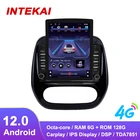 Автомагнитола 9,7 дюймов, вертикальный экран Тесла, Android 12,0, GPS, Авторадио, плеер для Renault Captur Samsung QM3 2013-2018