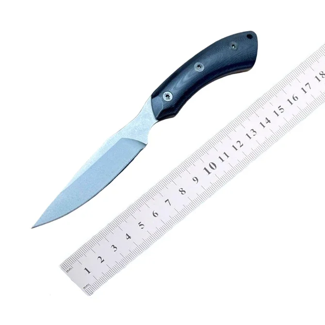 Нож с прямым фиксированным лезвием BK 661 лезвие DC53 черный рукоятка G10 тактические