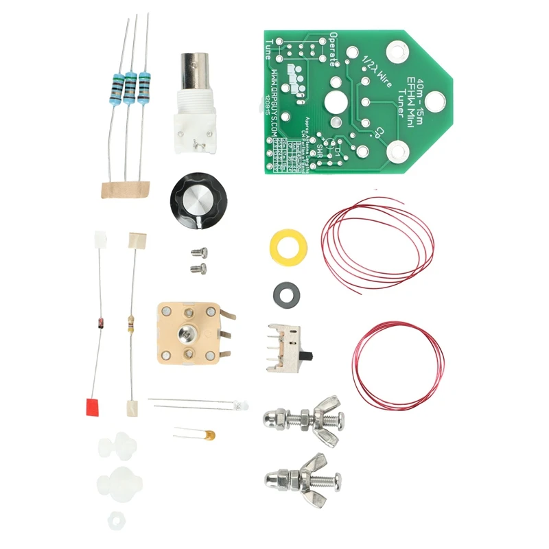 

HFES New EFHW 40M-15M 5W Mini Tuner Antenna 7M-28Mhz Tuner Board