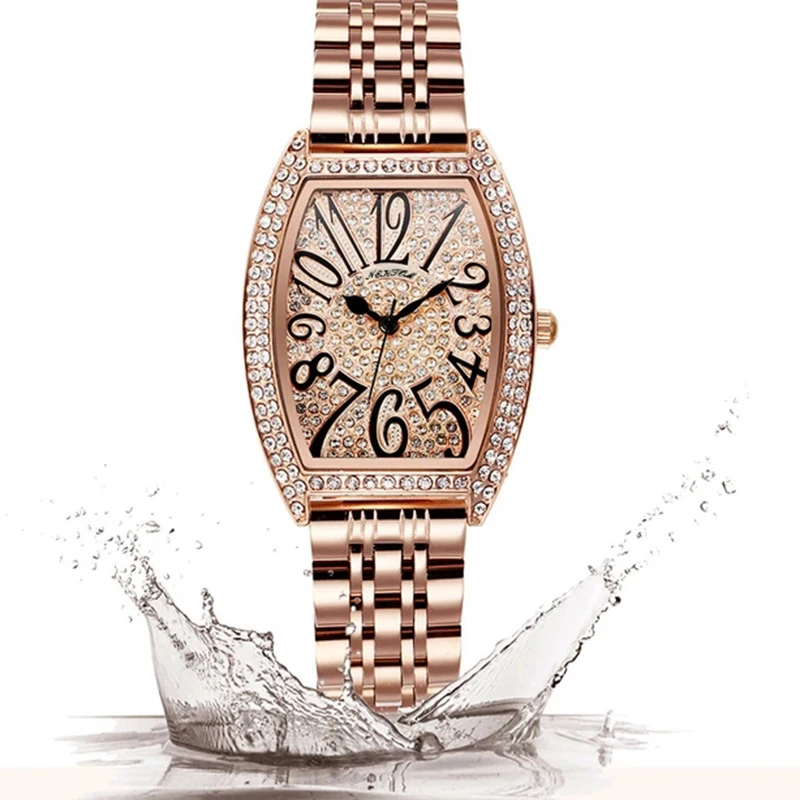 Часы мужские/женские Кварцевые водонепроницаемые из нержавеющей стали