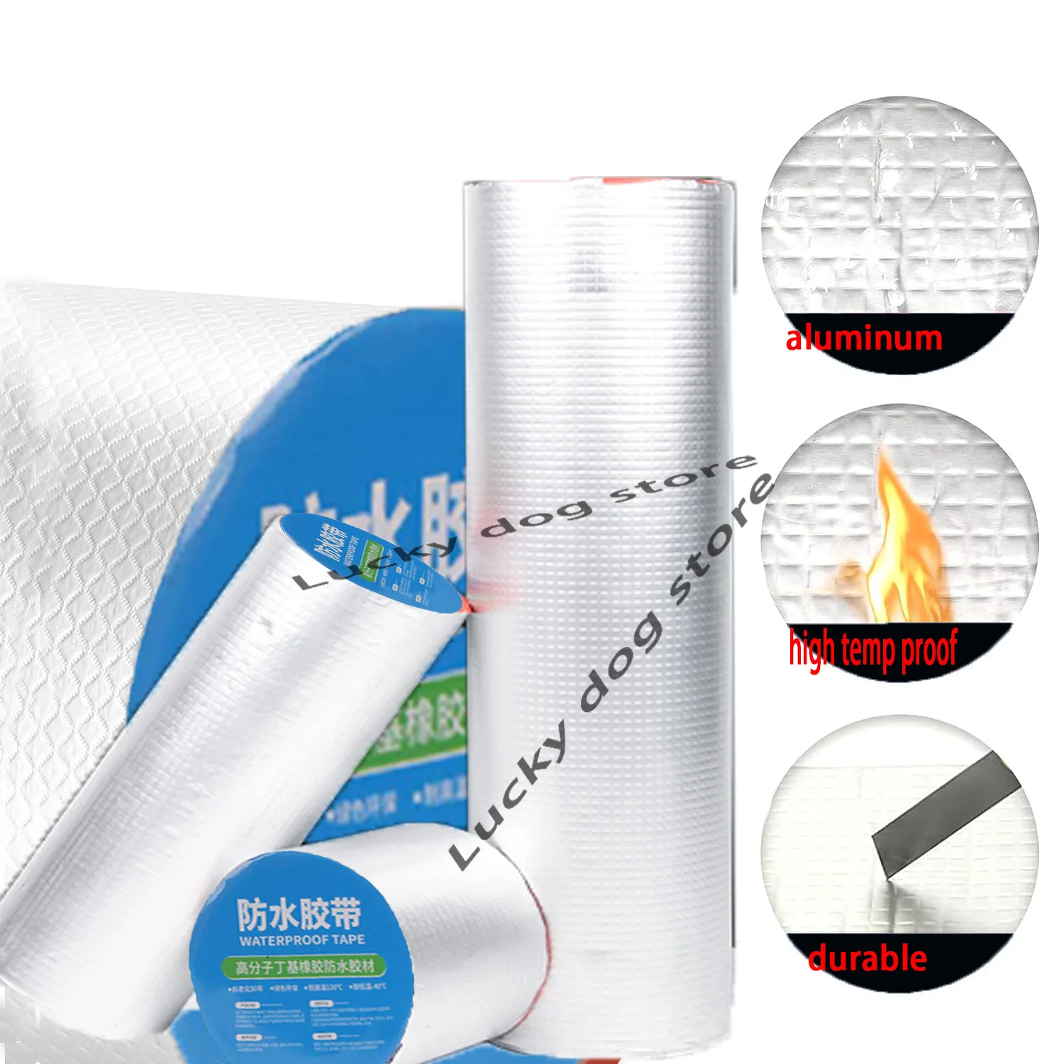 Бутиловая лента для ремонта крыши цветная Стальная Плитка трещины самоклеящаяся