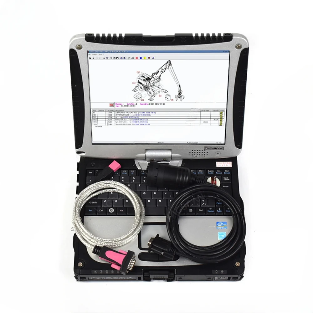 Программное обеспечение 2023 для диагностического сервисного инструмента Liebherr Crane