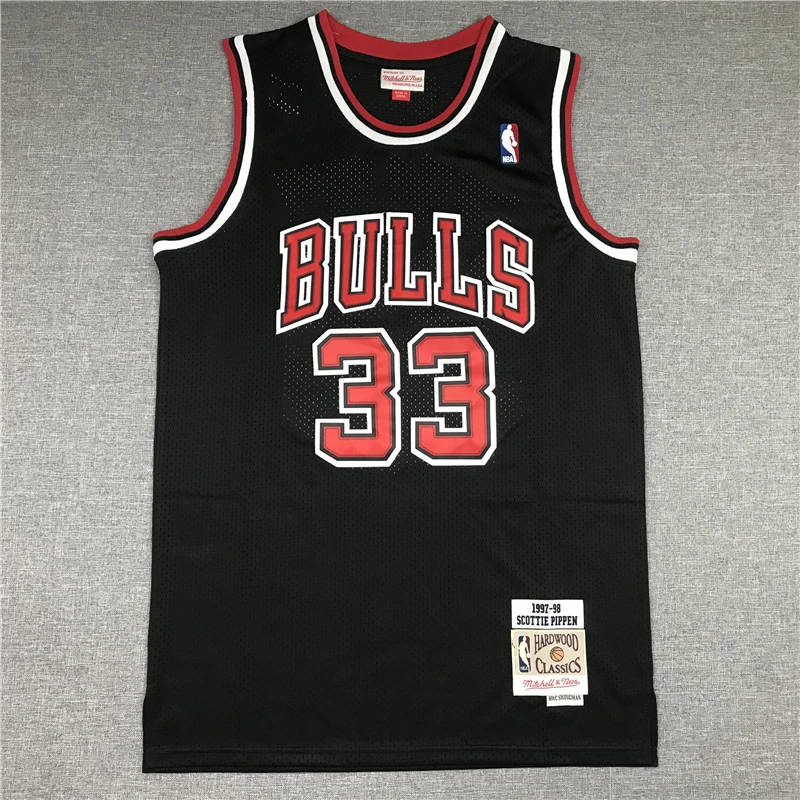 

Chicago Bulls No. 33 Mens Basketball Uniform Sports Men Clothing Casual Sports Quick Dry Breathable Training Top