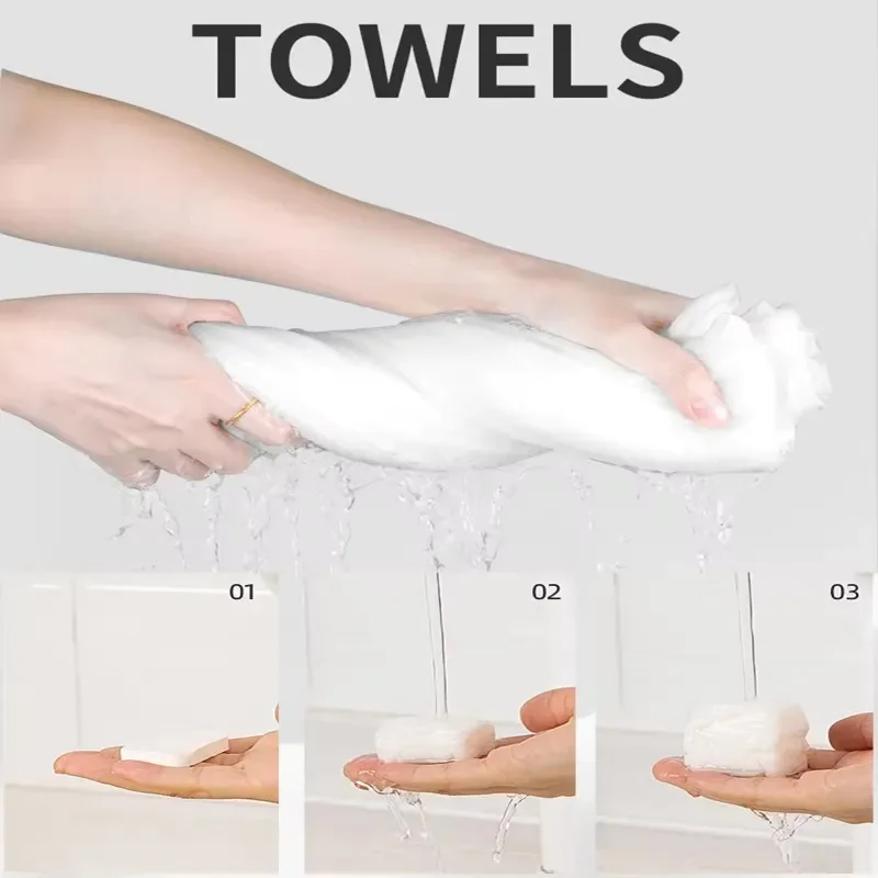 Одноразовое спрессованное Полотенце 7 шт./4 шт. полотенце для мытья лица