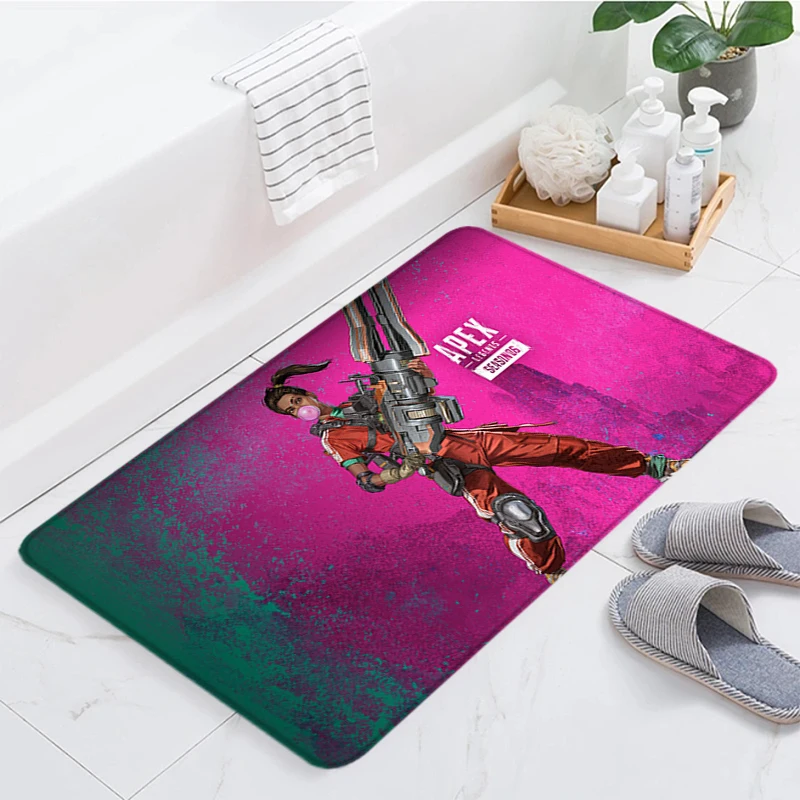 

Doormat Entrance Door Apex Legends Bath Mats Non-slip Mat Custom Bathroom Rug Living Room Carpet Home Rugs Carpets Foot Kitchen