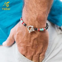 2022 summer bracelets bohemian jewelry beaded bracelet natural stone boho jewelry boyfriend gift charms for men free shipping
