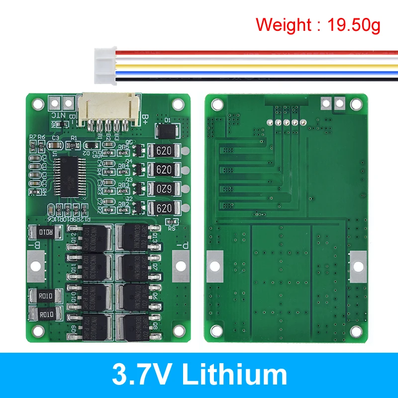 

Литиевая плата защиты от заряда GREATZT TZT BMS 4S 20A 12.8В 14.4В