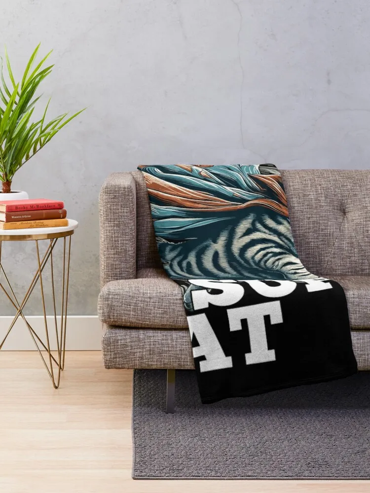 Супер кот Британский короткошерстный подарок BKH Tabby Плед Пляжное теплое зимнее